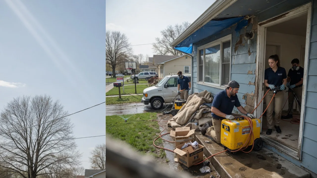 Basement Flood Cleanup in Weskan, KS near me